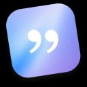 Quote icon badge