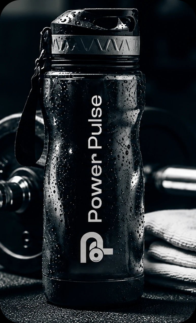 Power Pulse Branded Water Bottle