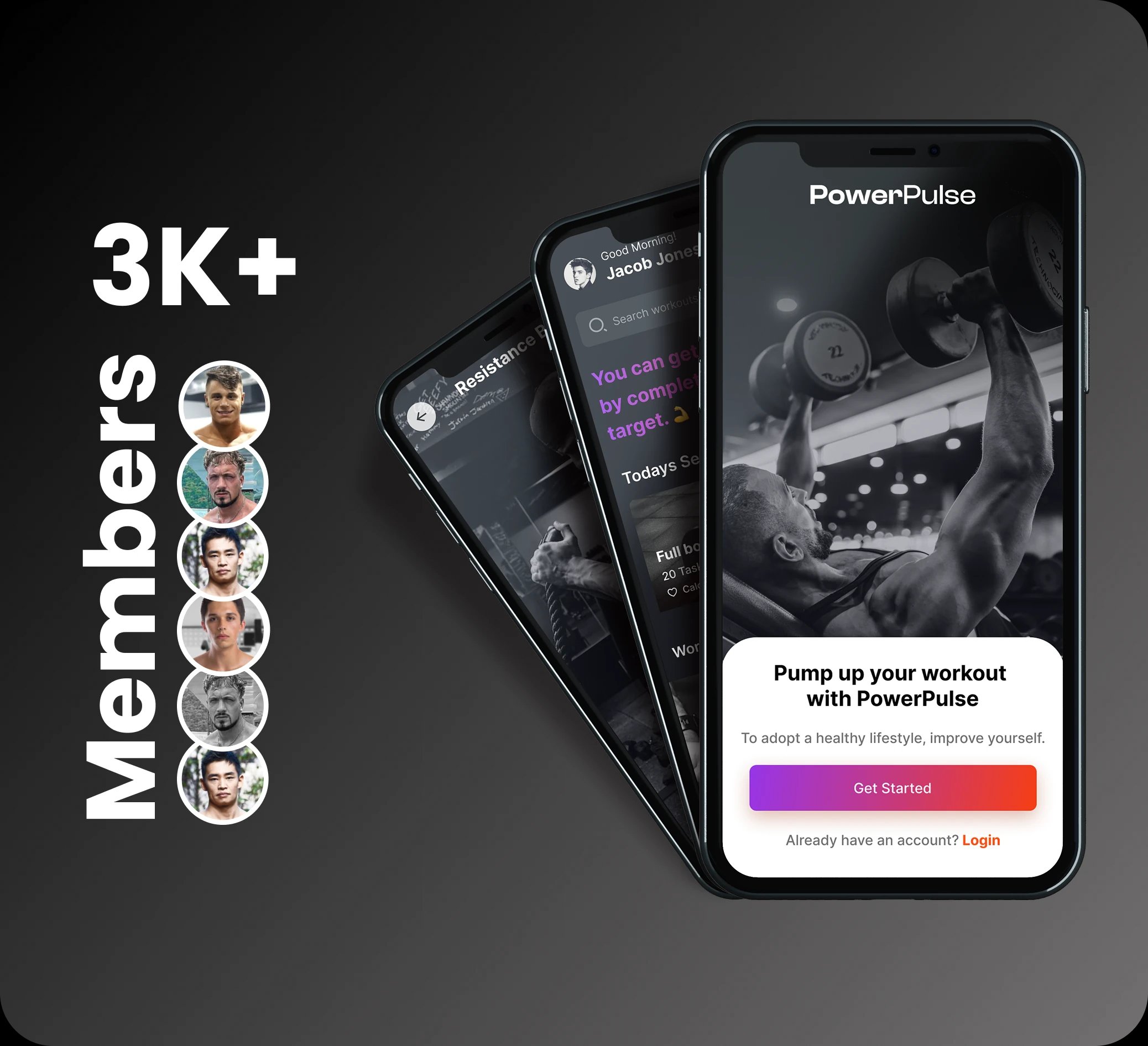 Power Pulse 3K+ Members Mobile Apps