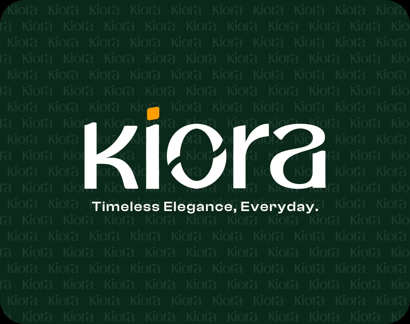 Kiora Monogram Pattern Card