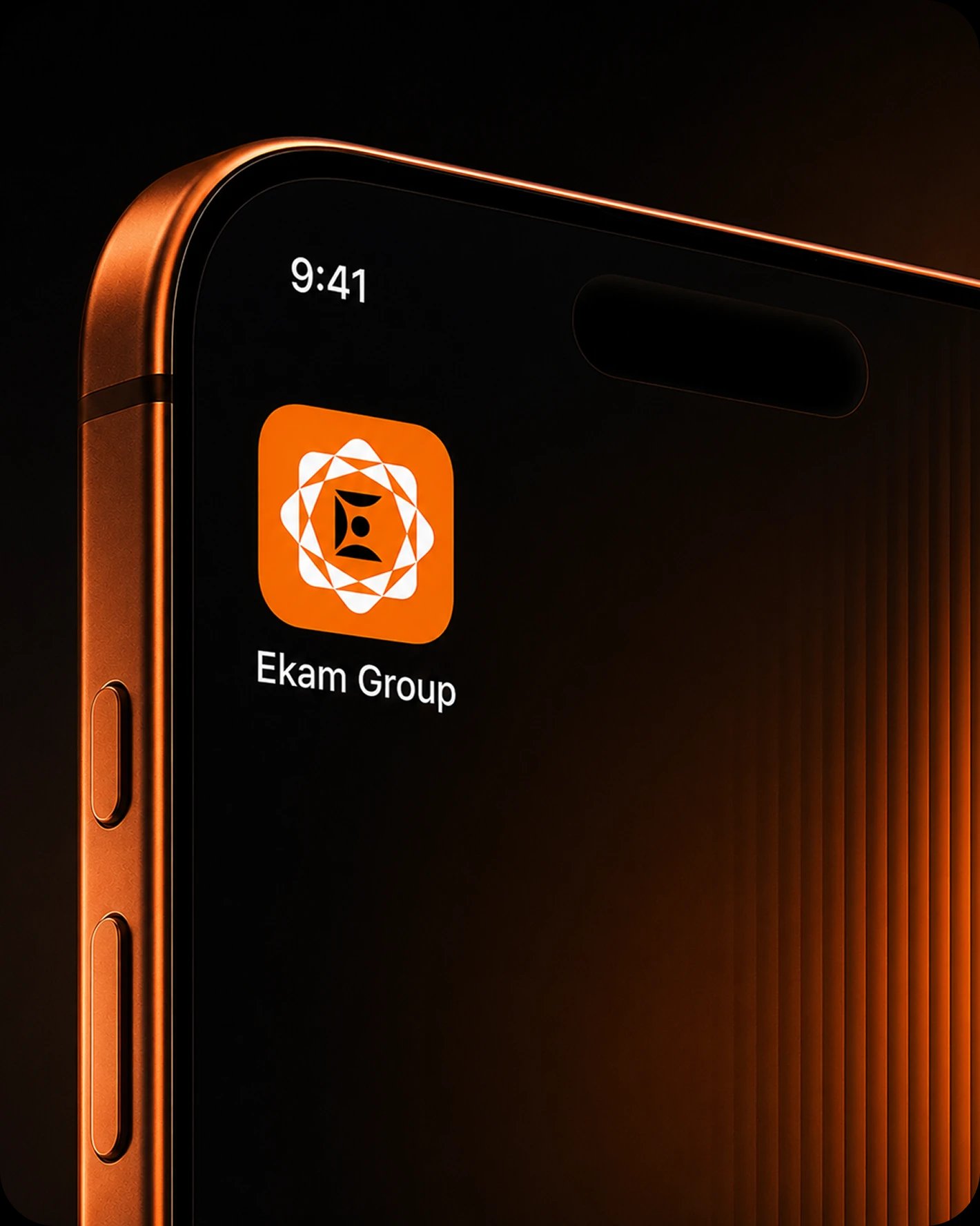 Ekam Group Mobile App Interface