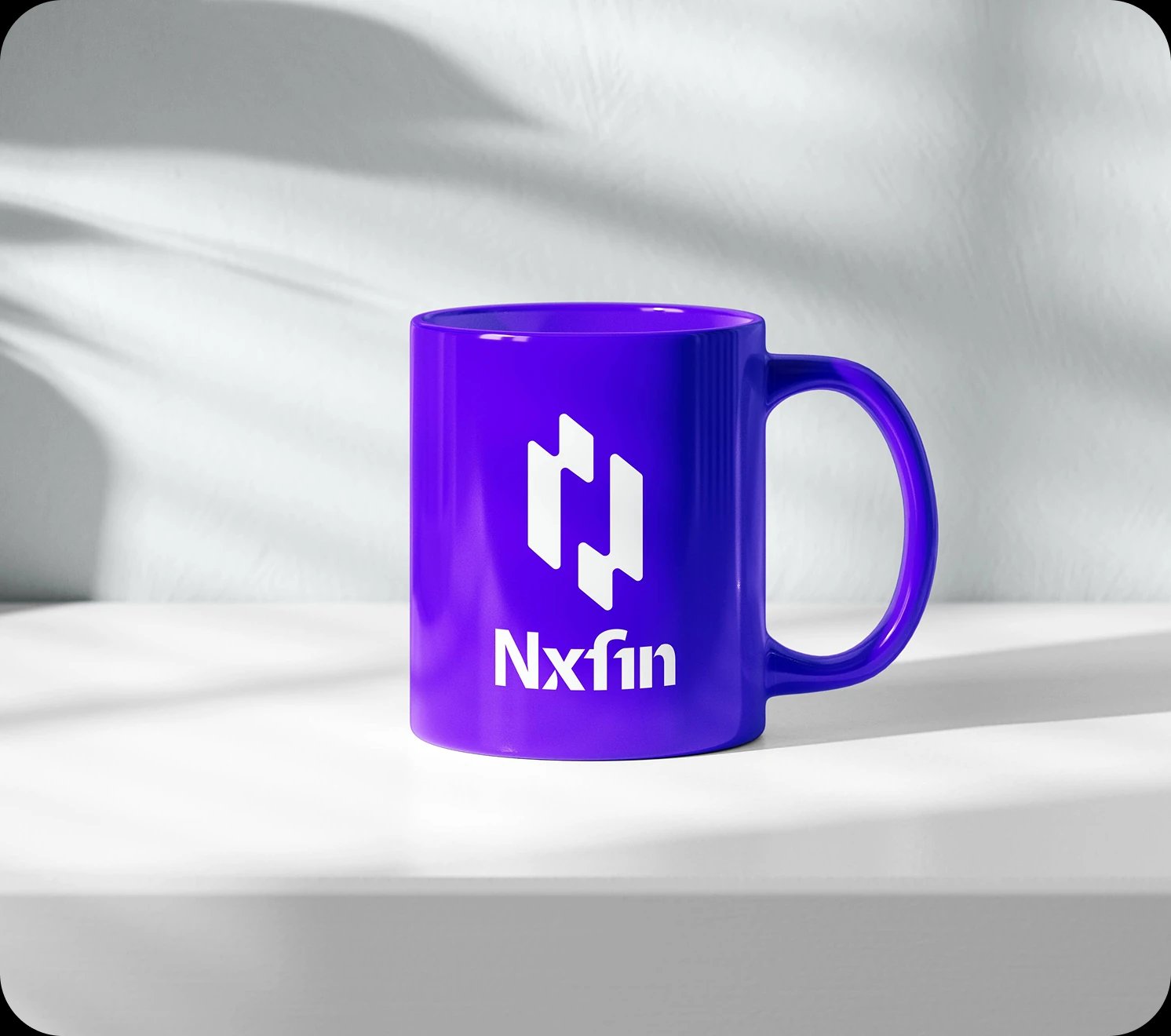 Nxfin Purple Ceramic Mug