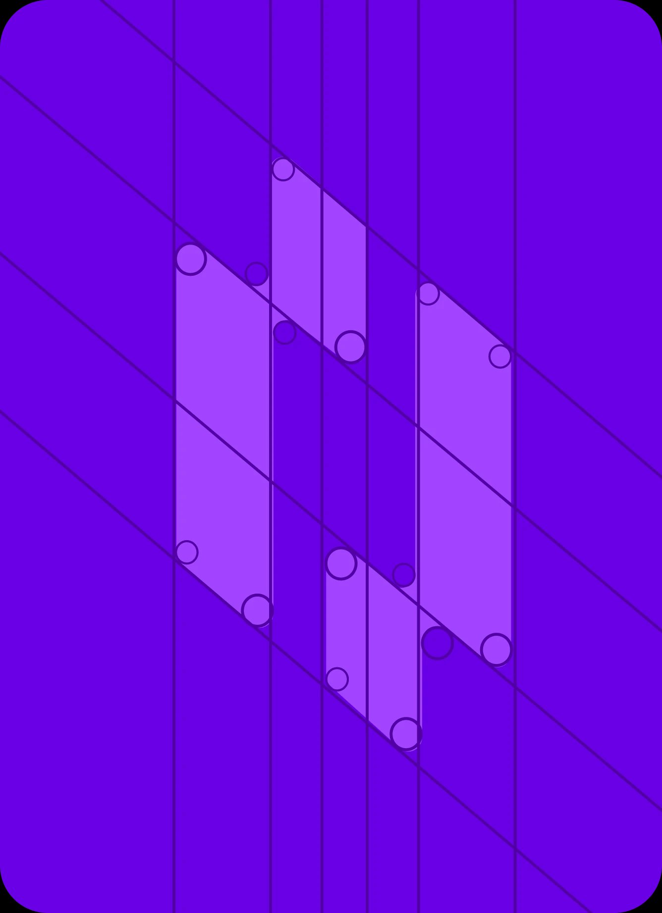 Nxfin Geometric Logo Blueprint