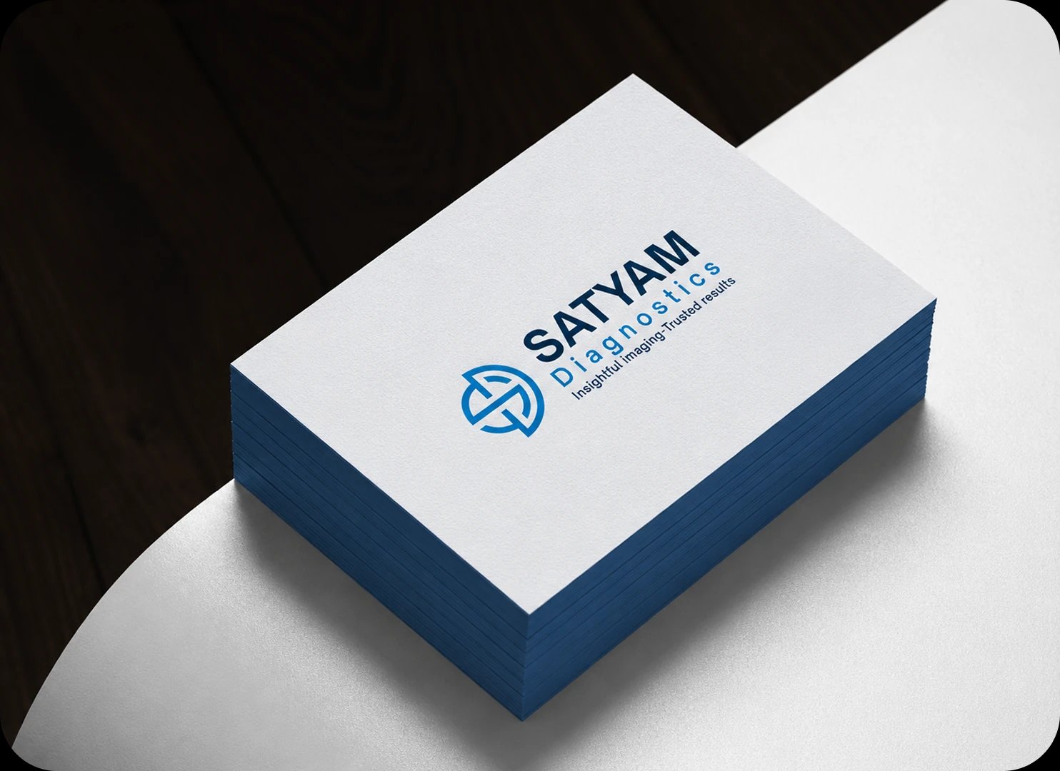 Satyam Diagnostics Business Cards