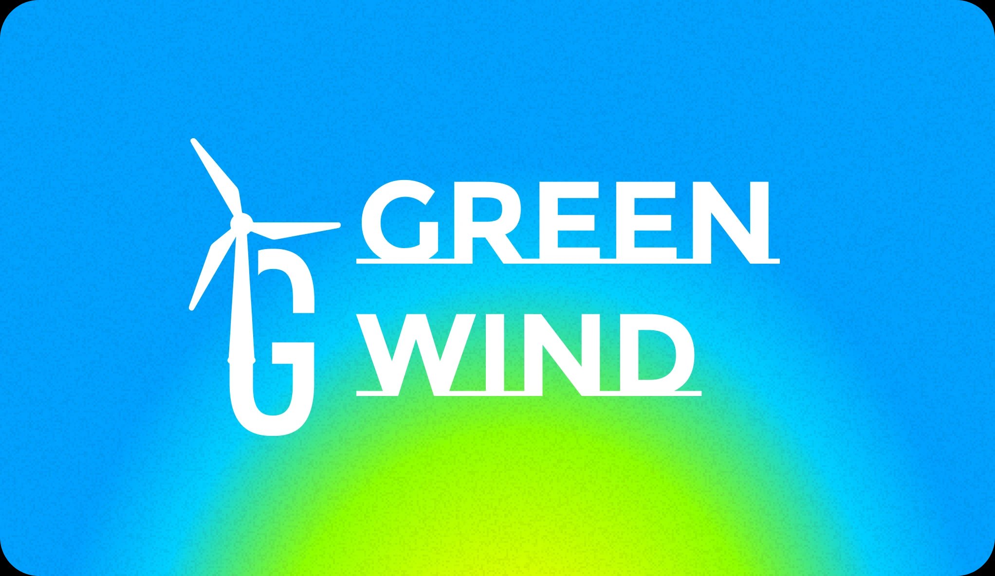 Green Wind Brand Logo