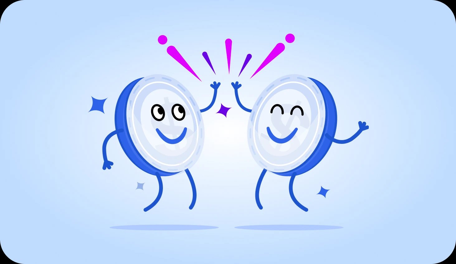 Blue Wave Coin Characters