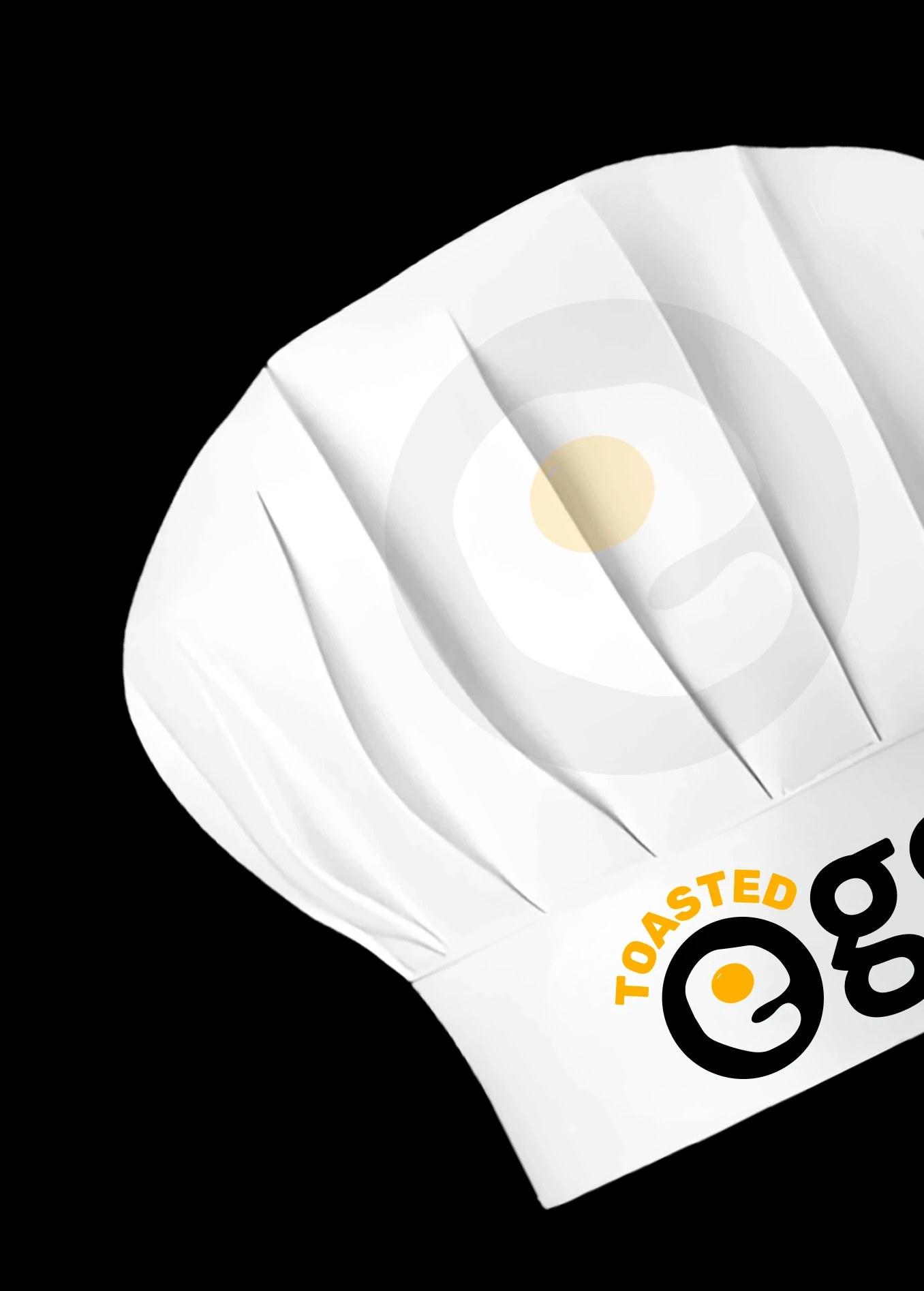 Toasted Egg Brand Chef Hat
