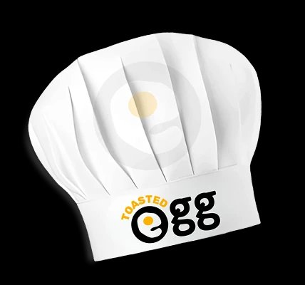 Toasted Egg Chef Hat