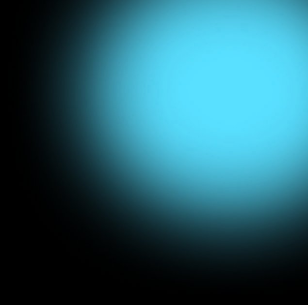Blue Glow Overlay